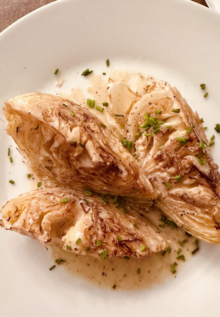 Roast Cauliflower with Miso Brown Butter